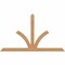 Ekena Millwork Richland Timber Gable Bracket, Western Red Cedar, 108"W x 63"H x 3 1/2"D x 5 1/2"F, 14/12 Pitch GBW108X63X0406RIC00SWR - alternate 1